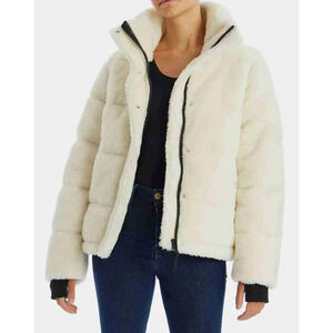 S13 Lilly Faux Fur Jacket Size Large